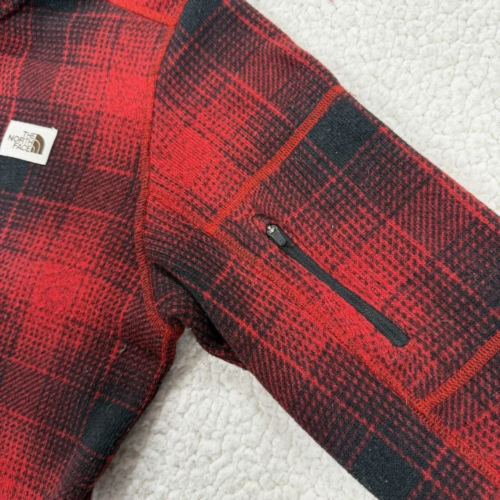 The North Face Brown Label Gordon Lyons Half Zip Men's M Plaid Gorpcore Hiking